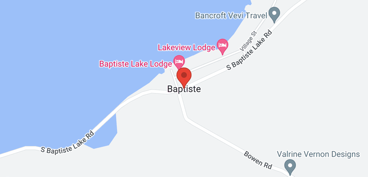 map of 699 BAPTISTE N SHORE